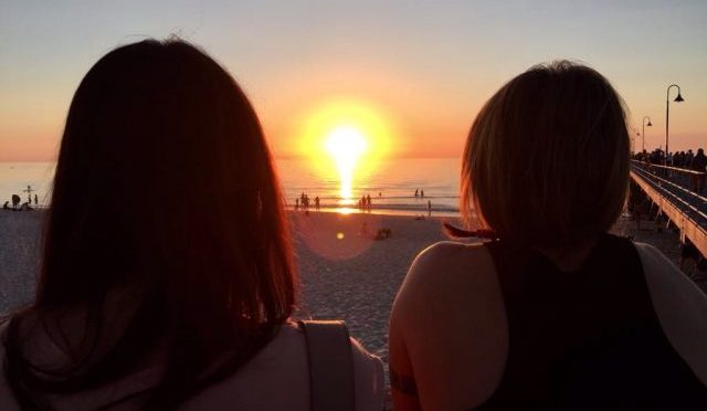 From sunset to sunrise…